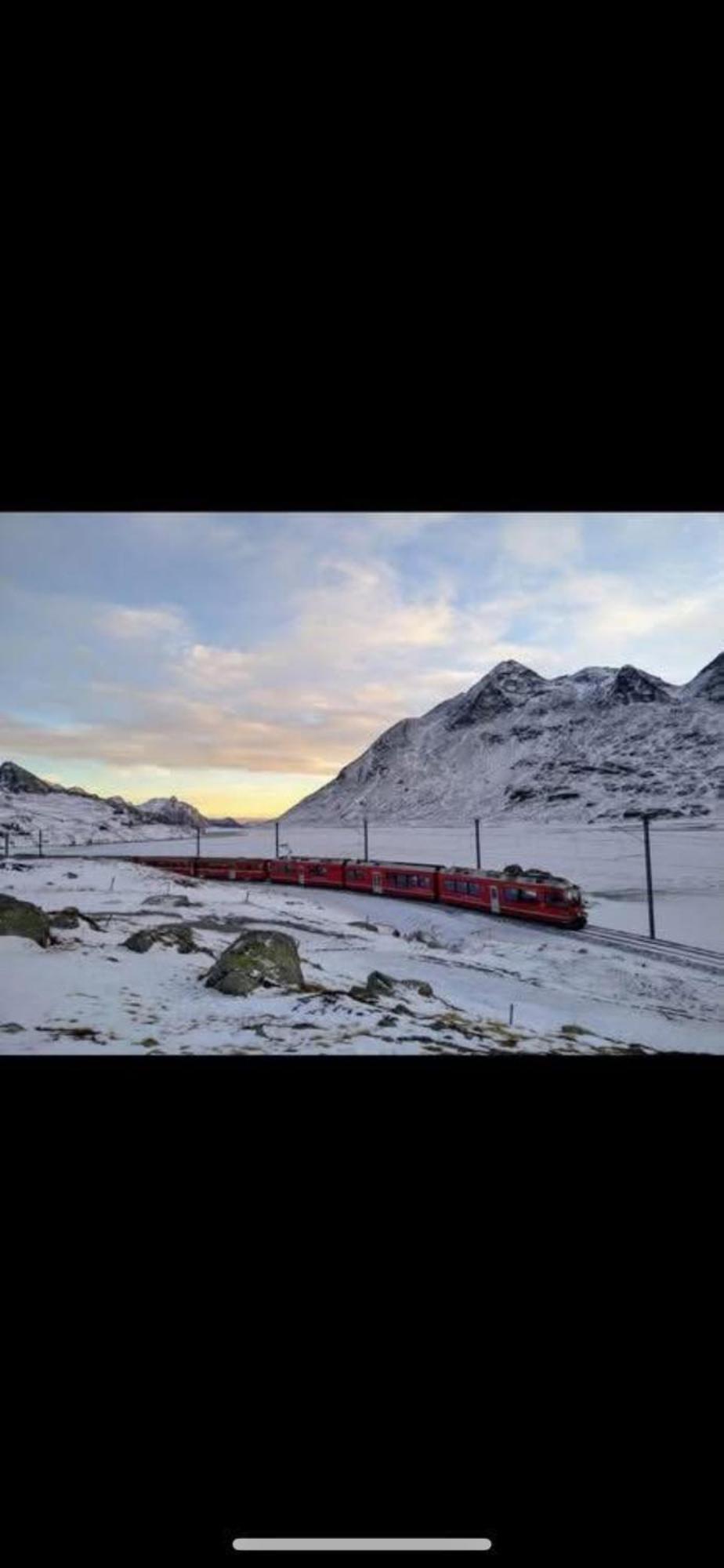 ホテル Ca Marasciol A 5 Minuti Dal Trenino Rosso Del Bernina Express ヴィッラ・ディ・ティラーノ エクステリア 写真